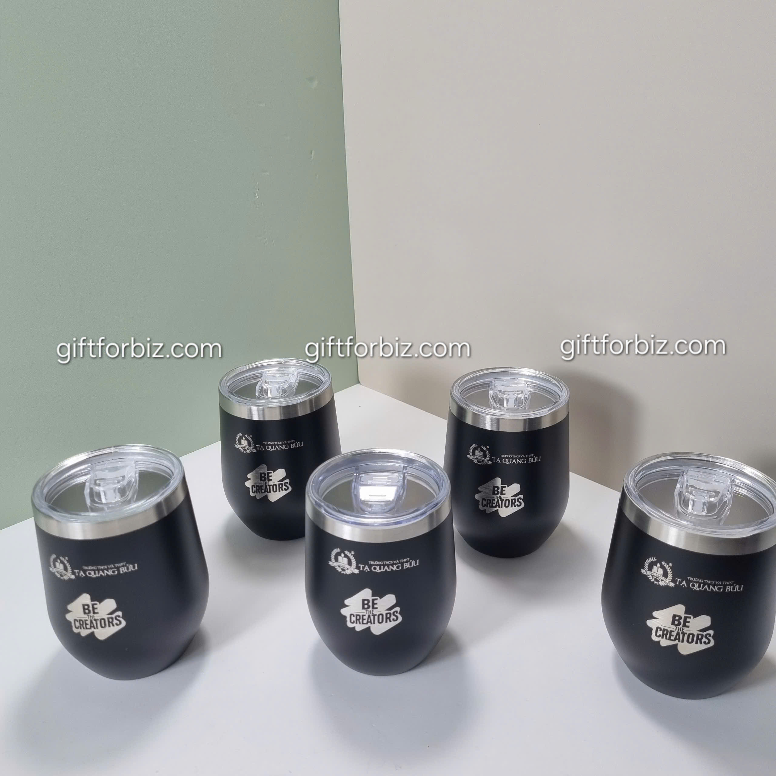 Cốc Giữ Nhiệt 350ml In Logo Theo Yêu Cầu – Quà Tặng Doanh Nghiệp Nhỏ Gọn, Sản Xuất Nhanh - Ảnh 2