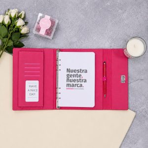 Alternative view of Sổ Da A5 Gáy Còng In Logo Theo Yêu Cầu – Linh Hoạt, Sử Dụng Lâu Dài