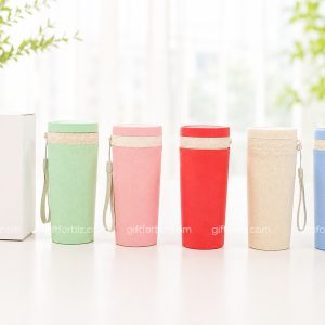BÌNH NHỰA LÚA MẠCH 350ML IN LOGO - QUÀ TẶNG DOANH NGHIỆP THÂN THIỆN MÔI TRƯỜNG